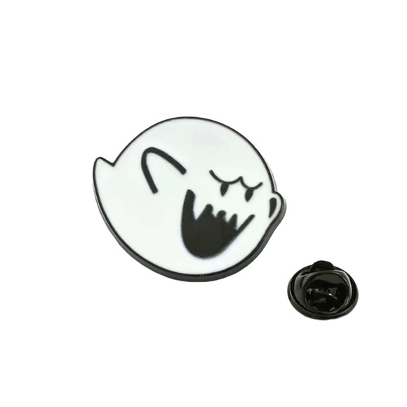 Brand New Super Mario Brothers Boo Enamel Pin - Picture 1 of 16